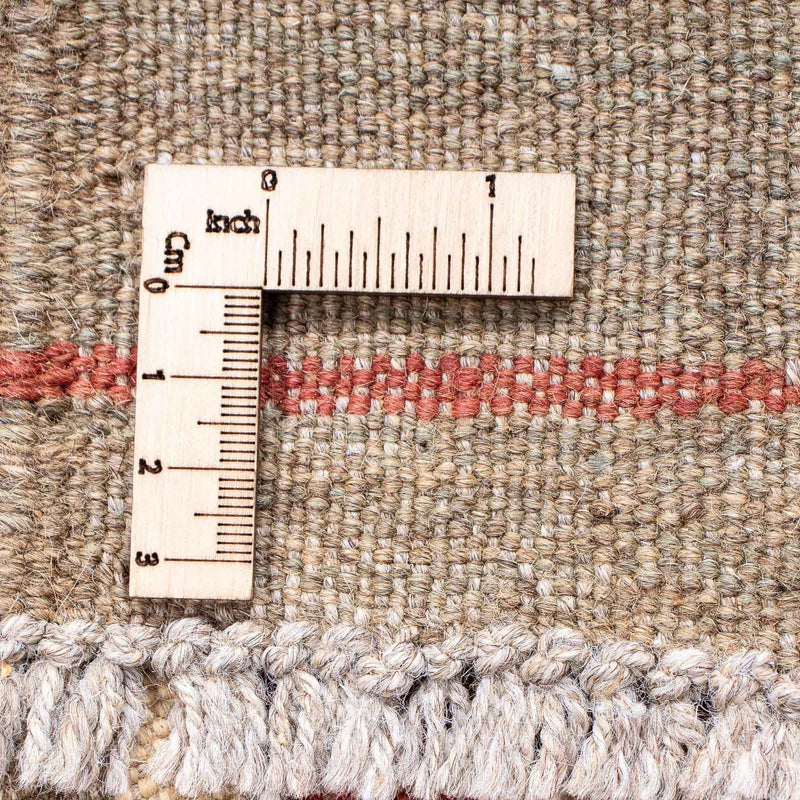 Tapis de couloir Tapis Kelim - Splash - 193 x 64 cm - rouille