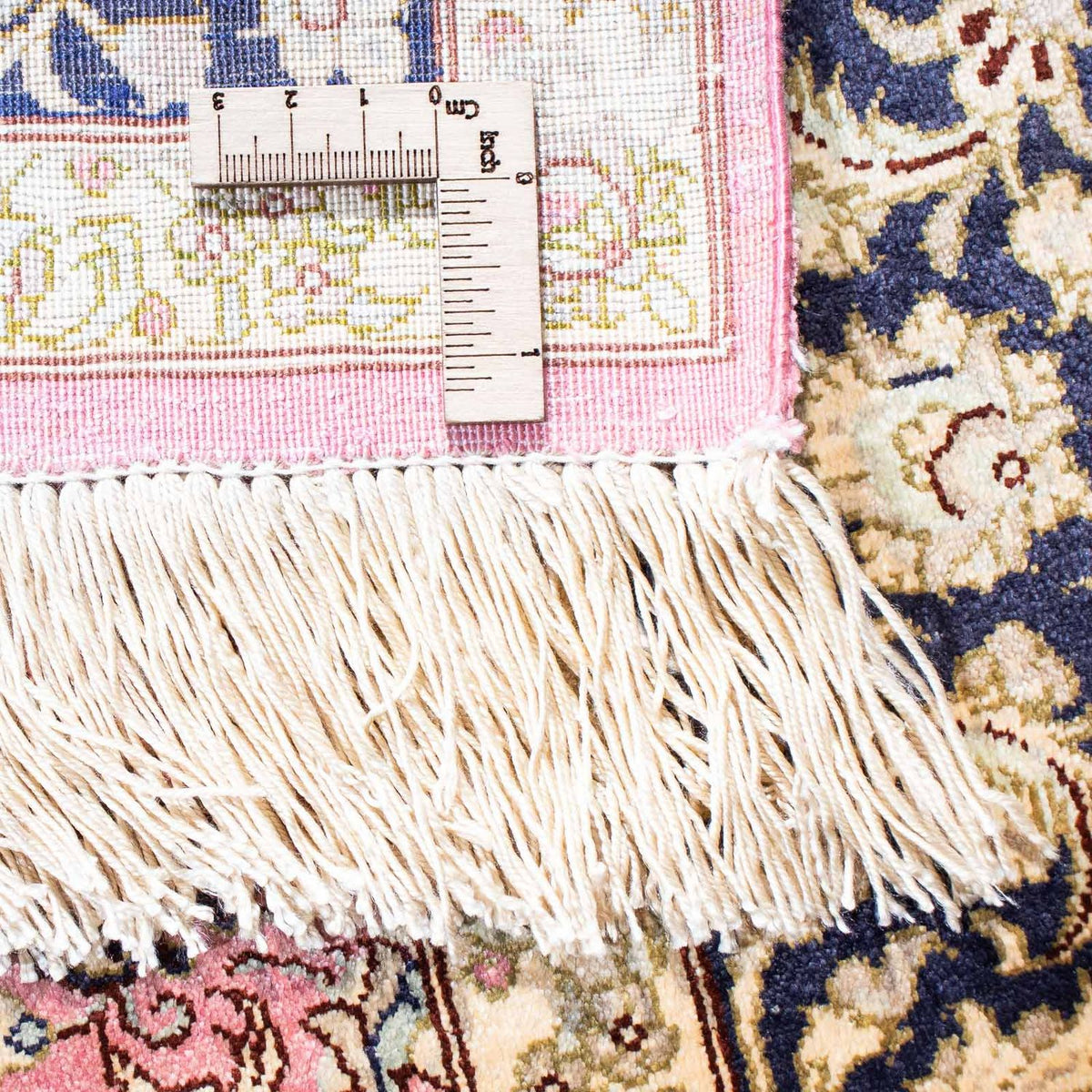 Tapis persan - Ghom - 151 x 98 cm - beige