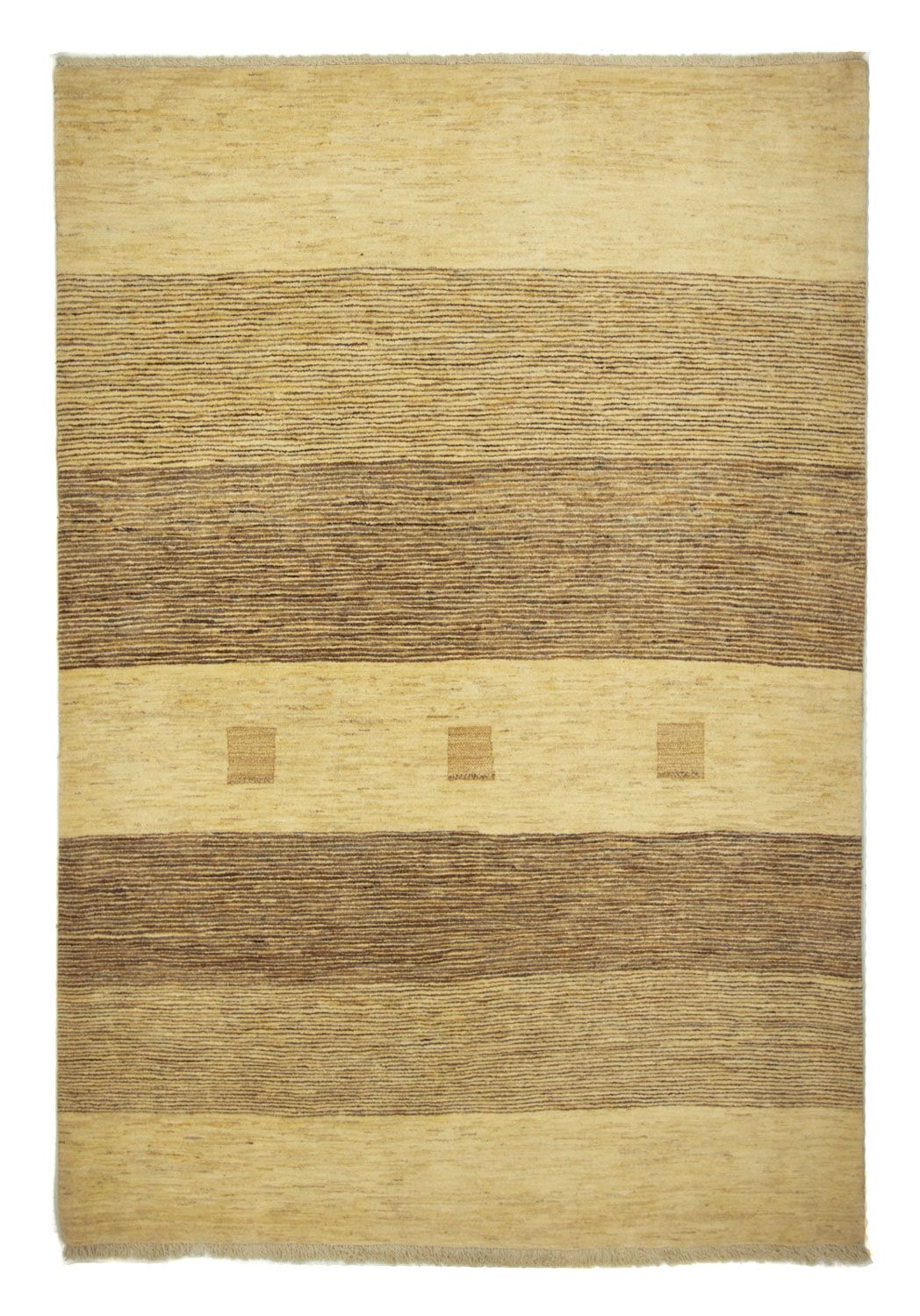 Tapis Gabbeh - Loribaft Persan - 244 x 167 cm - multicolore