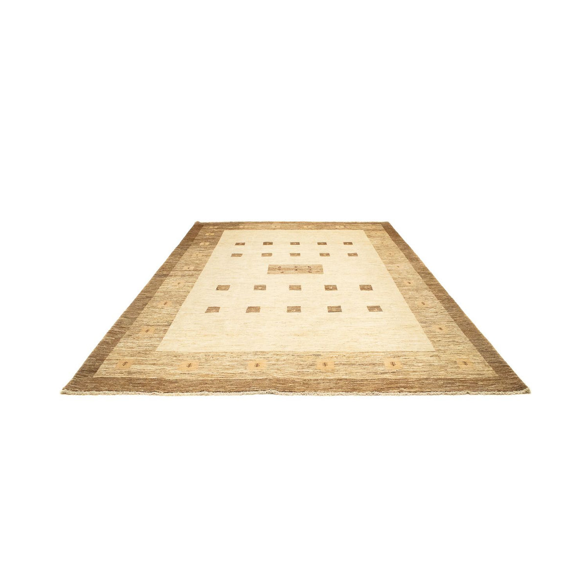 Tapis Gabbeh - Loribaft Persan - 345 x 247 cm - beige