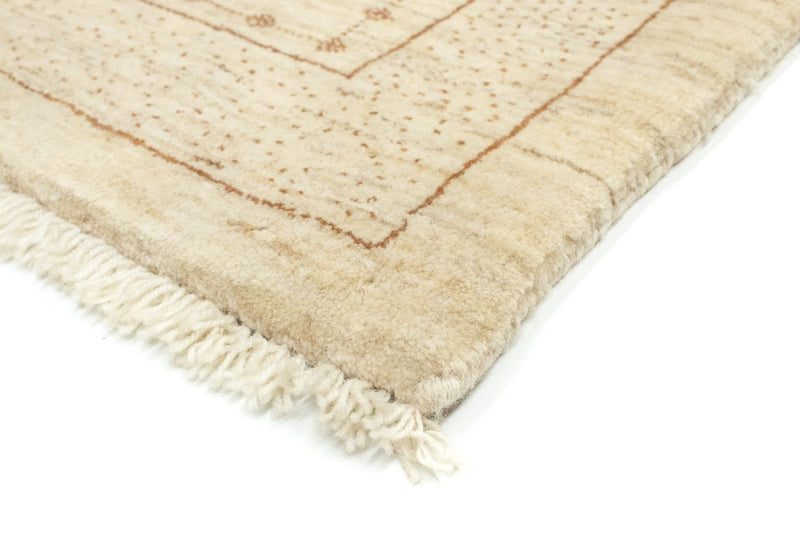 Tapis de couloir Tapis Gabbeh - Loribaft Persan - 185 x 85 cm - beige