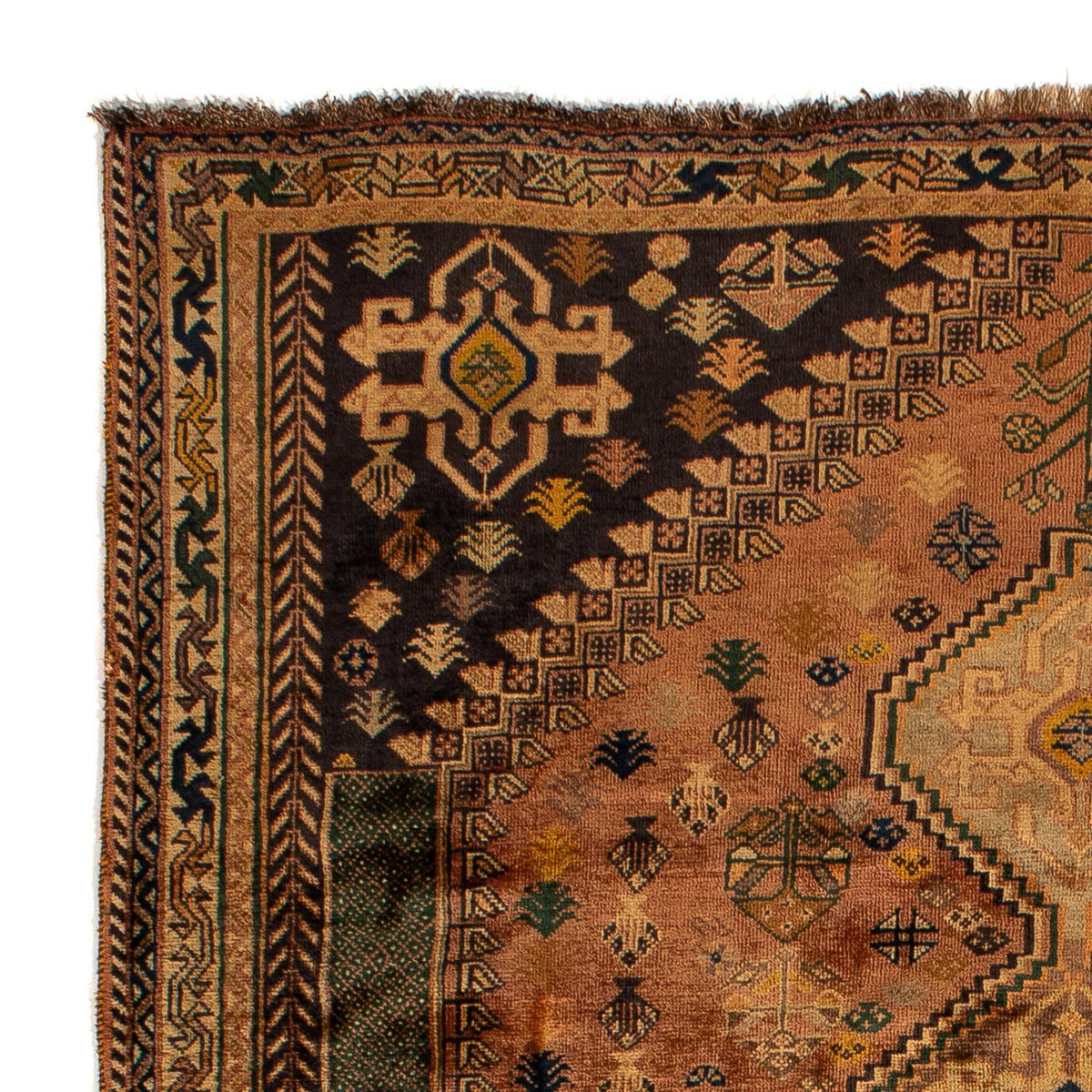 Tapis persan - Nomadic - 290 x 190 cm - marron