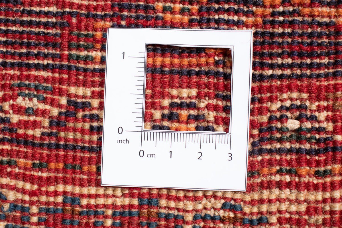 Tapis persan - Nomadic - 302 x 208 cm - rouge foncé