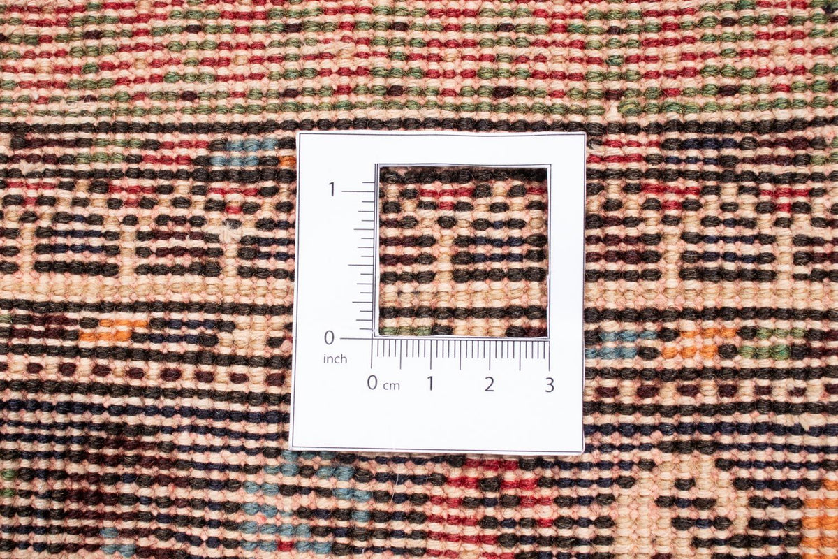 Tapis persan - Nomadic - 192 x 134 cm - rouge foncé