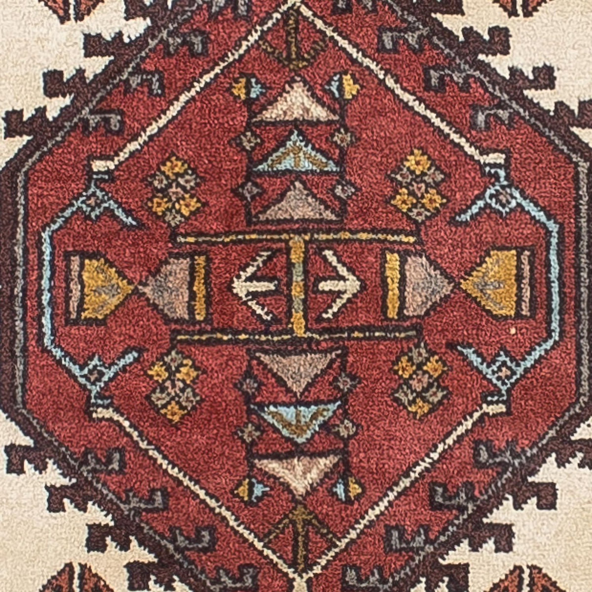 Tapis de couloir Tapis persan - Nomadic - 287 x 67 cm - beige