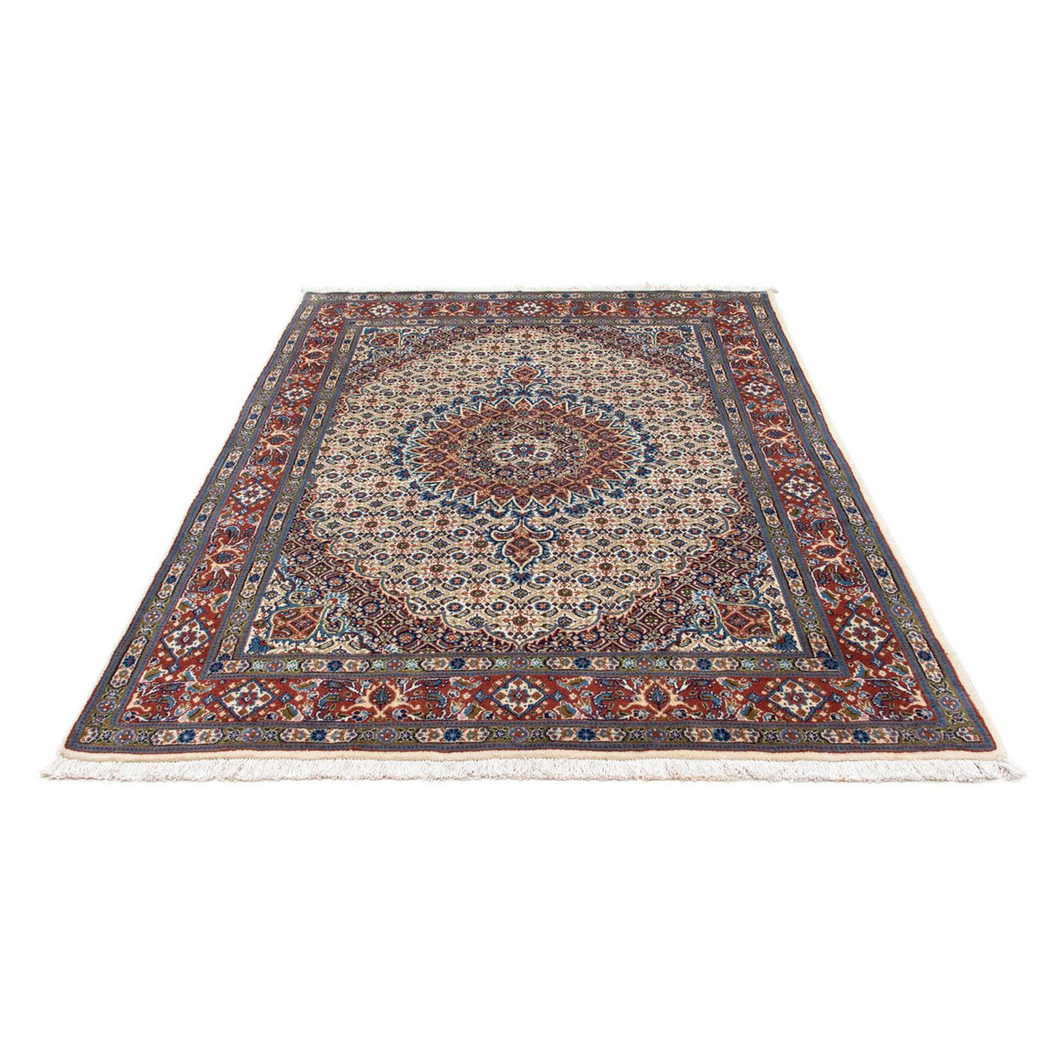 Tapis persan - Classique - 196 x 147 cm - beige