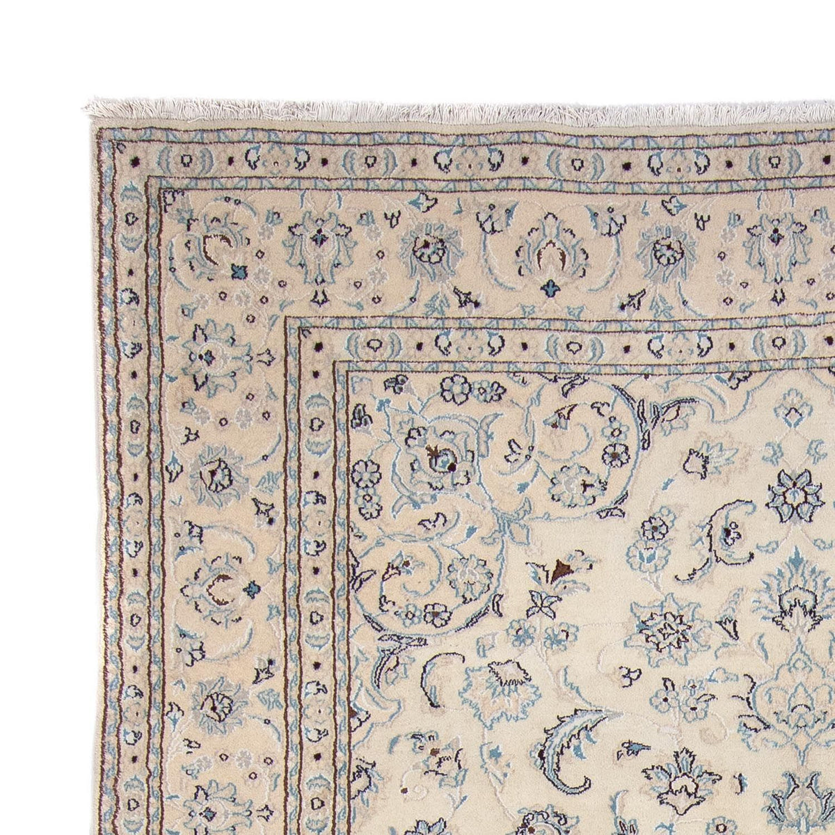 Tapis persan - Nain - 351 x 244 cm - beige