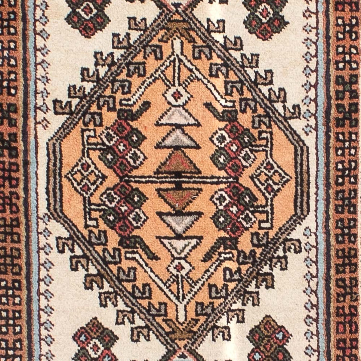 Tapis de couloir Tapis persan - Nomadic - 297 x 71 cm - beige