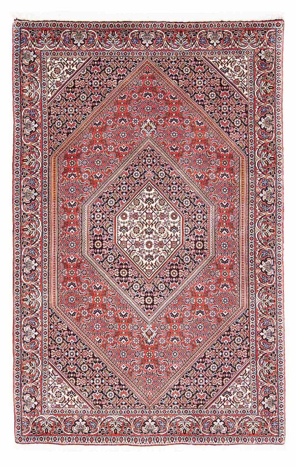 Tapis persan - Bidjar - 176 x 110 cm - rouge
