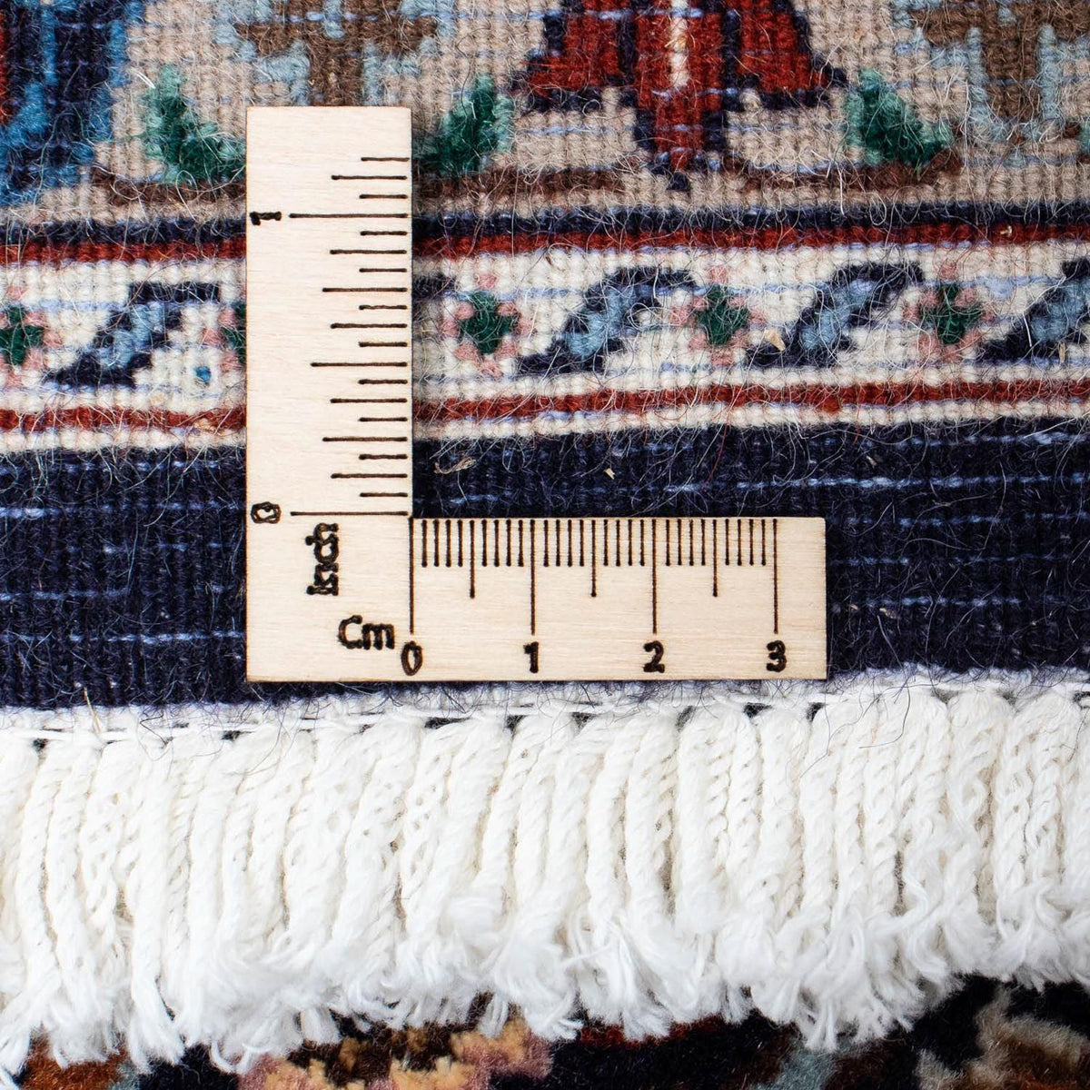 Tapis persan - Classique - 197 x 148 cm - bleu foncé