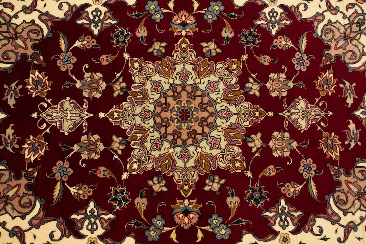 Tapis persan - Tabriz - Royal - 148 x 103 cm - rouge