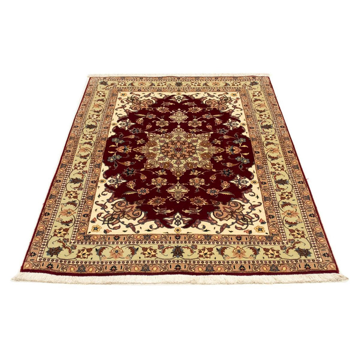 Tapis persan - Tabriz - Royal - 148 x 103 cm - rouge