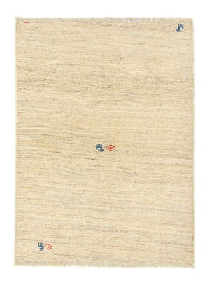 Tapis Gabbeh - Persan - 152 x 112 cm - beige