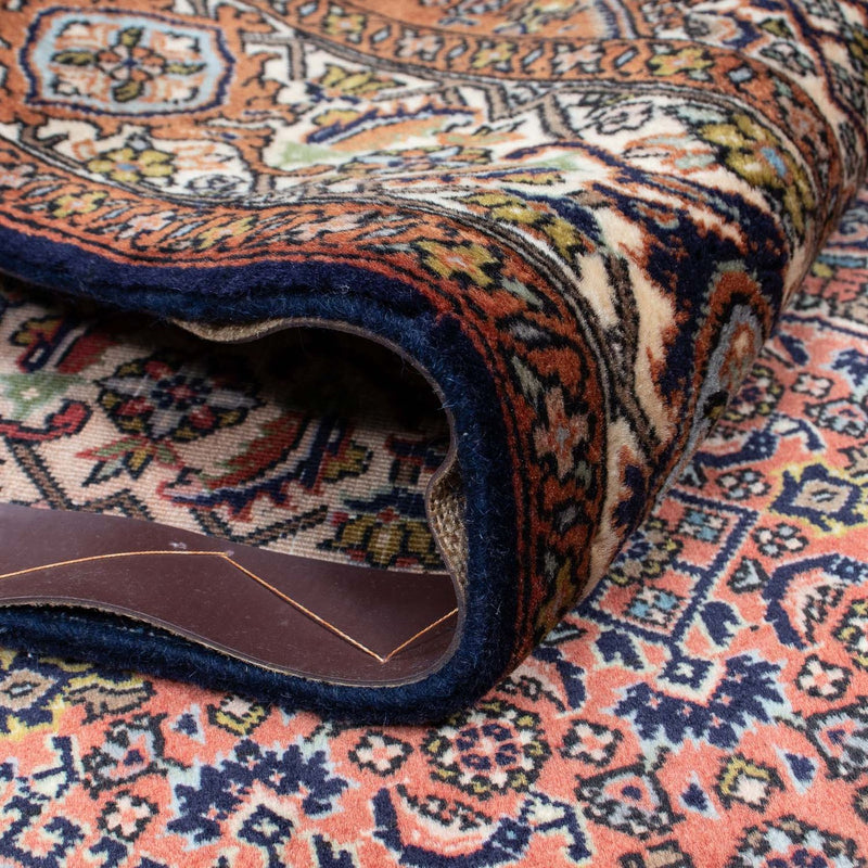 Tapis persan - Bidjar - 210 x 136 cm - rouge clair