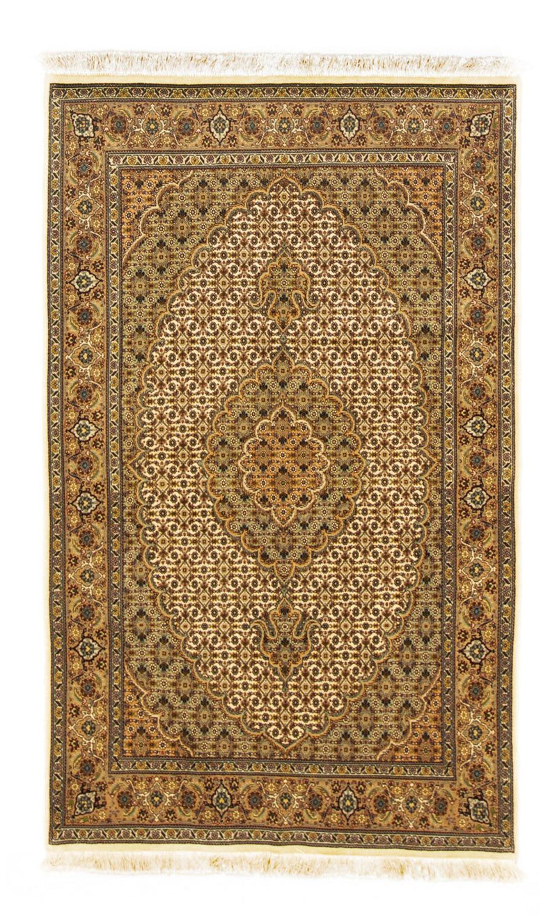 Tapis persan - Tabriz - Royal - 166 x 100 cm - marron clair