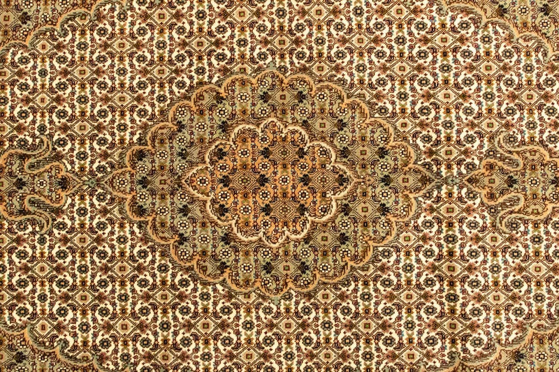 Tapis persan - Tabriz - Royal - 166 x 100 cm - marron clair
