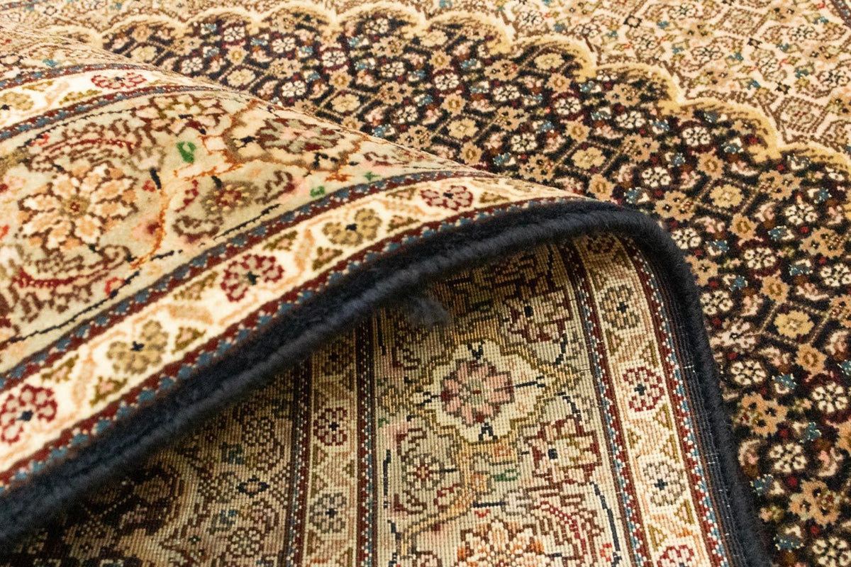 Tapis persan - Tabriz - Royal - 150 x 100 cm - bleu foncé