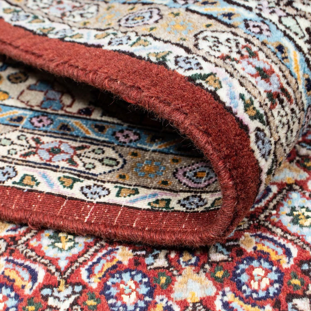 Tapis persan - Classique - 205 x 145 cm - rouge foncé