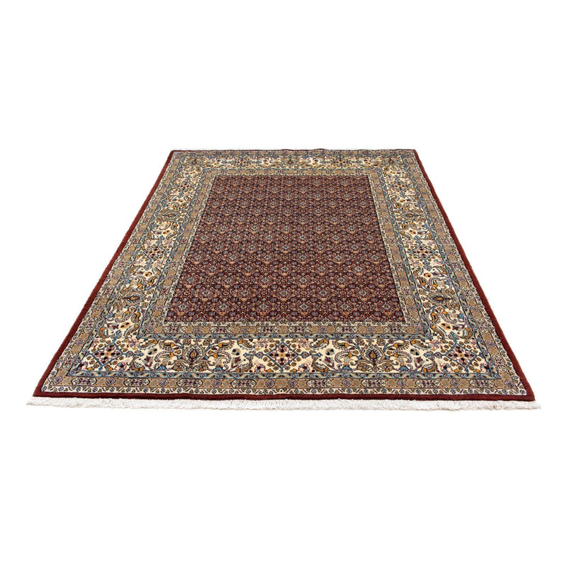 Tapis persan - Classique - 205 x 145 cm - rouge foncé