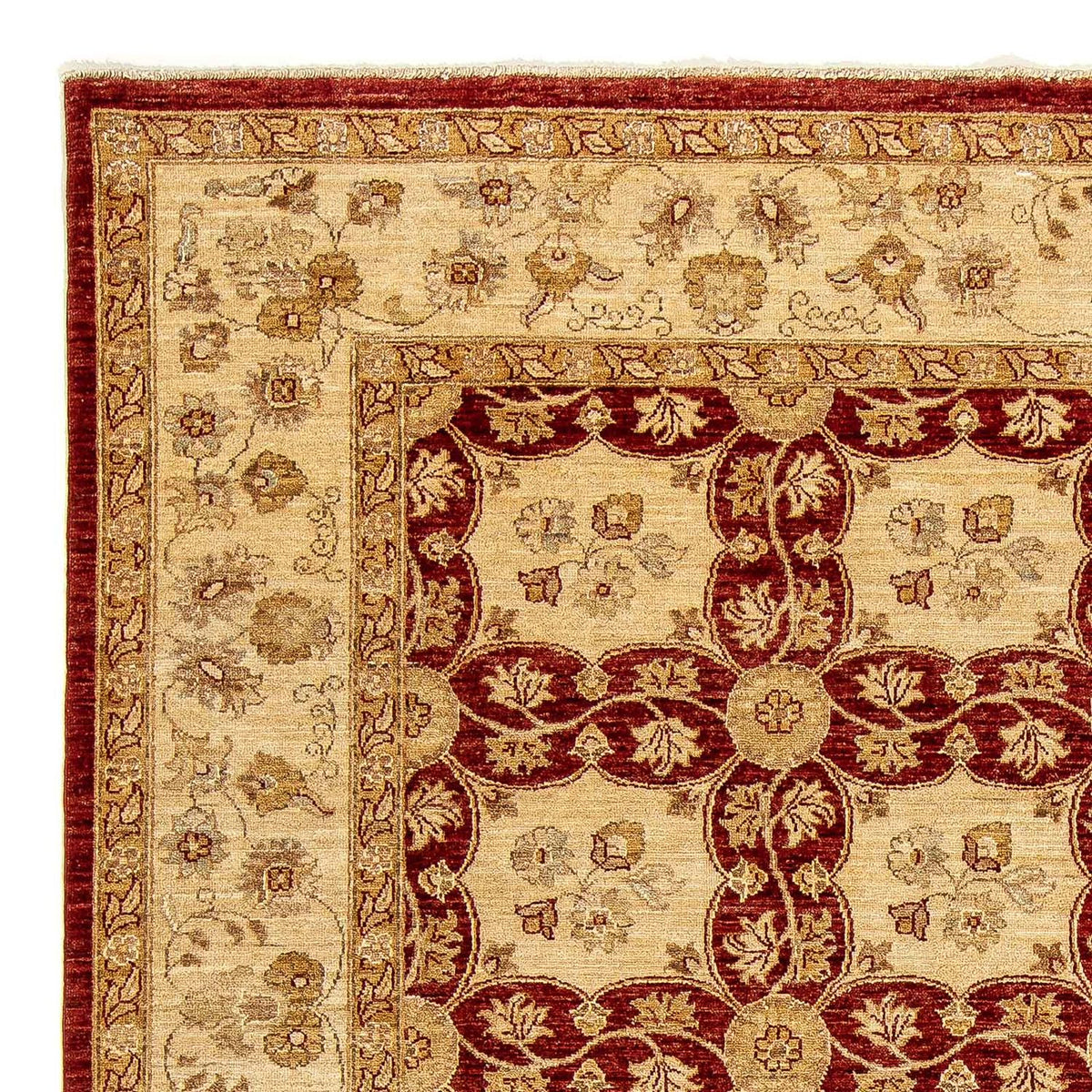 Tapis Ziegler - 293 x 250 cm - rouge foncé