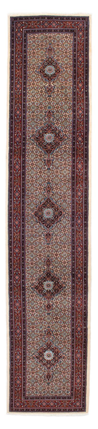 Tapis de couloir Tapis persan - Classique - 396 x 81 cm - beige