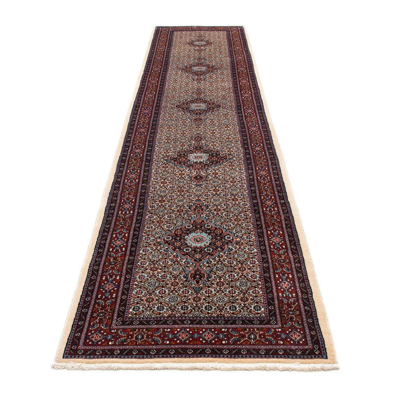 Tapis de couloir Tapis persan - Classique - 396 x 81 cm - beige