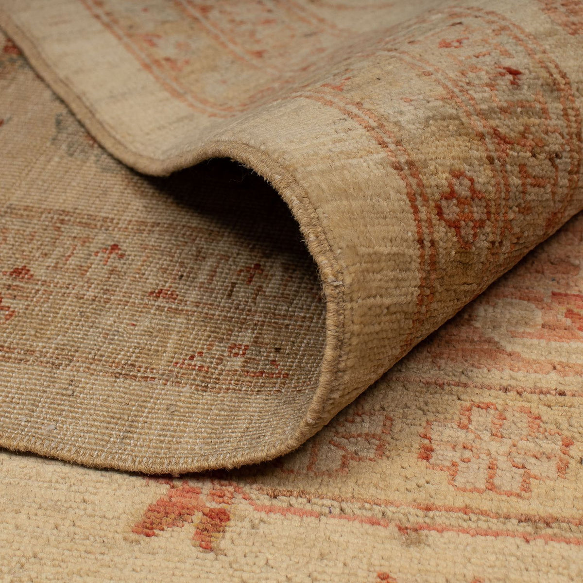 Tapis Ziegler - 308 x 252 cm - marron clair