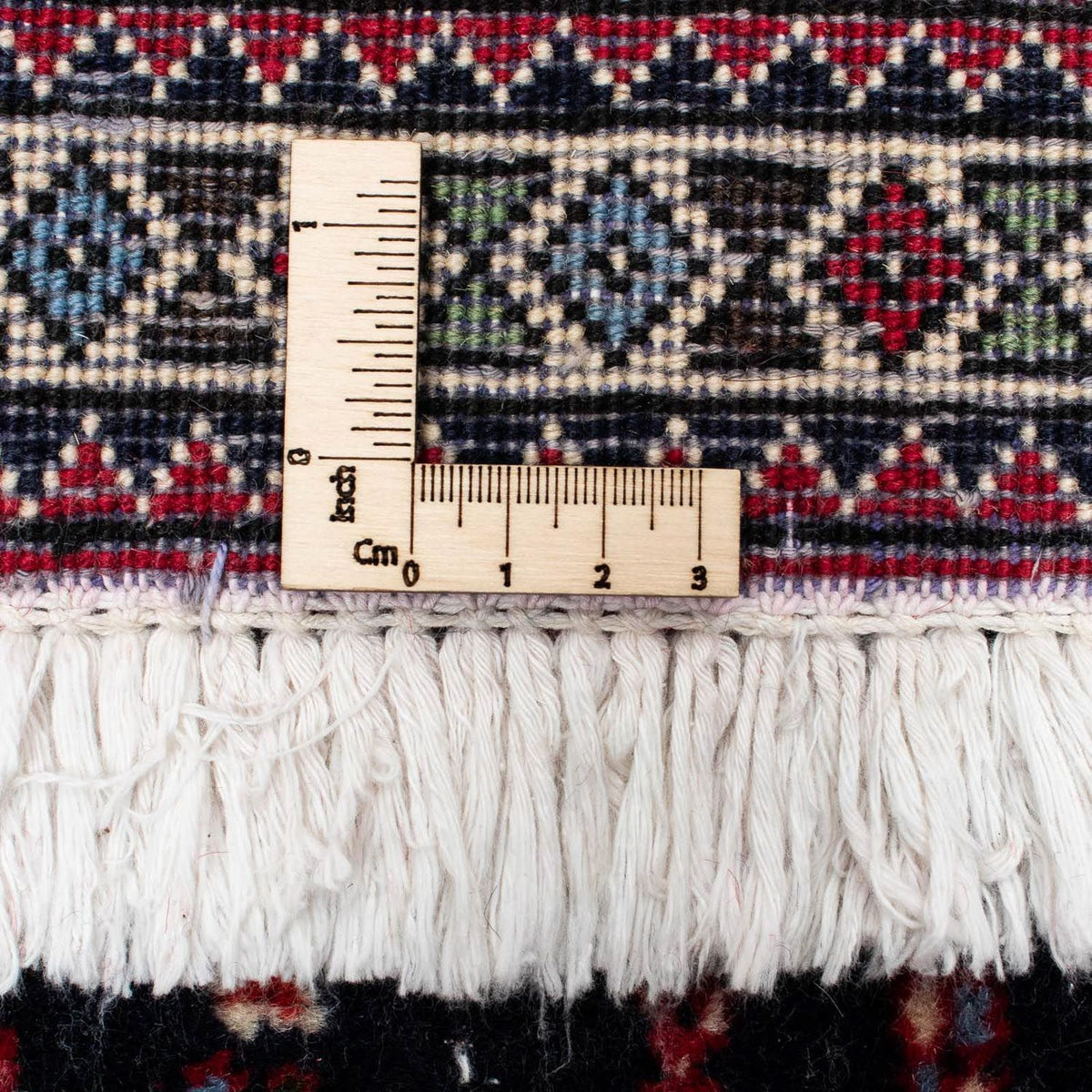 Tapis persan - Nomadic - 128 x 79 cm - rouge foncé