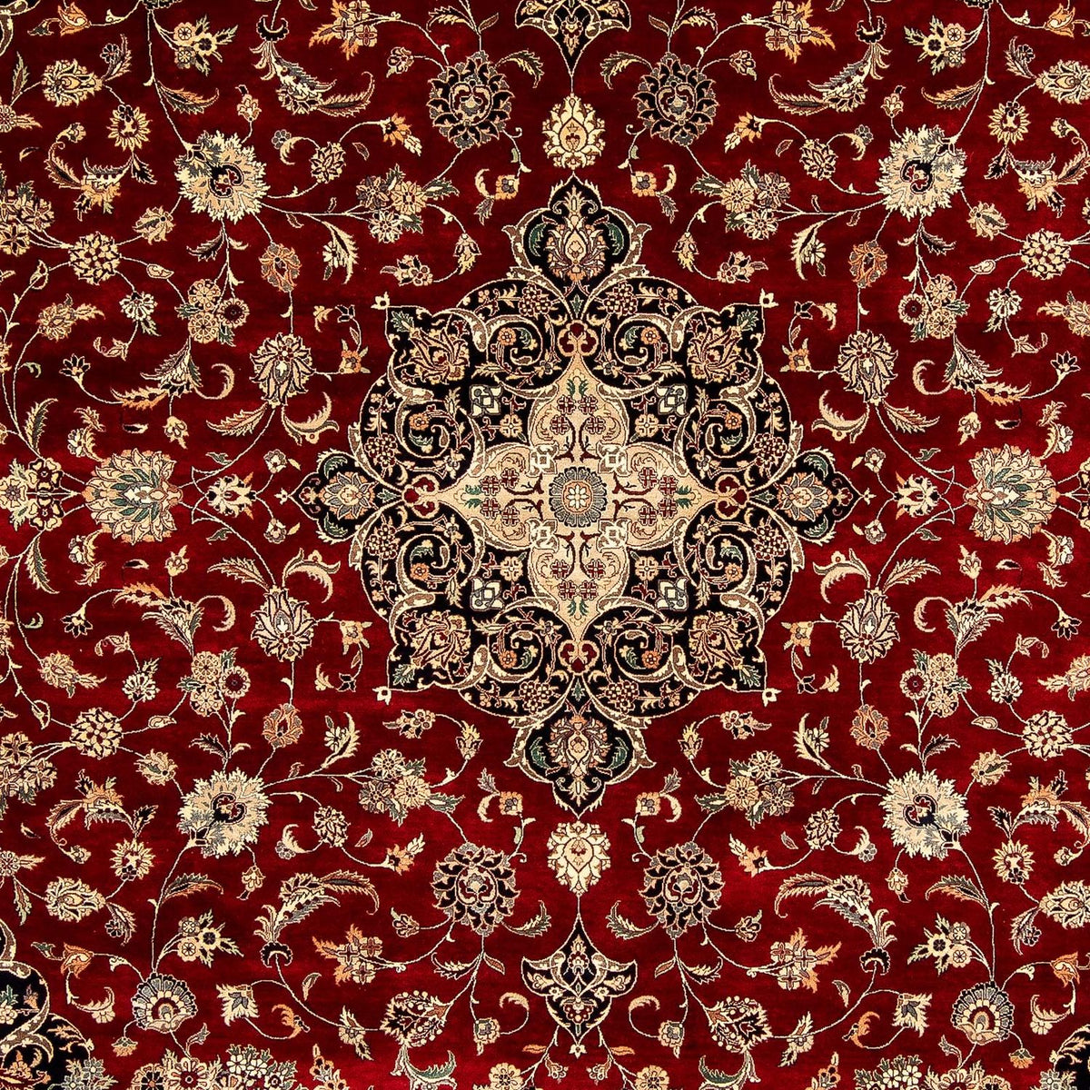 Tapis Ziegler - 366 x 277 cm - rouge foncé