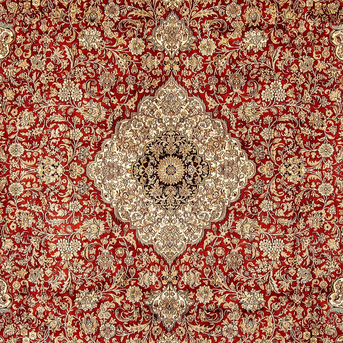 Tapis persan - Classique - 337 x 246 cm - rouge foncé