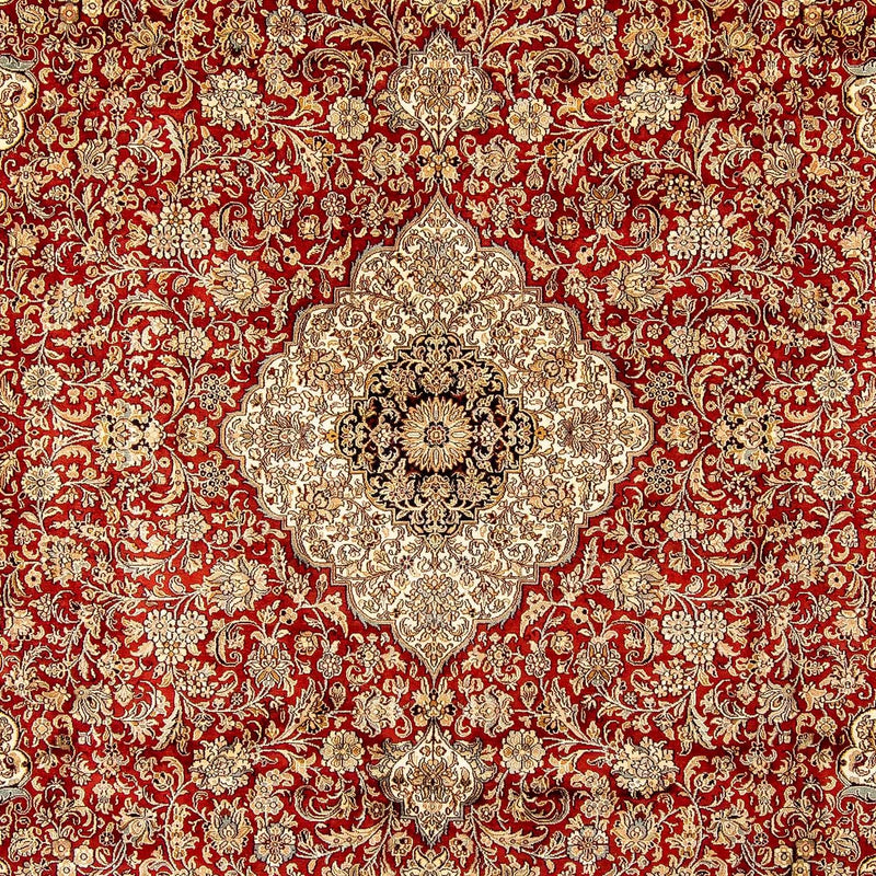 Tapis persan - Classique - 337 x 246 cm - rouge foncé