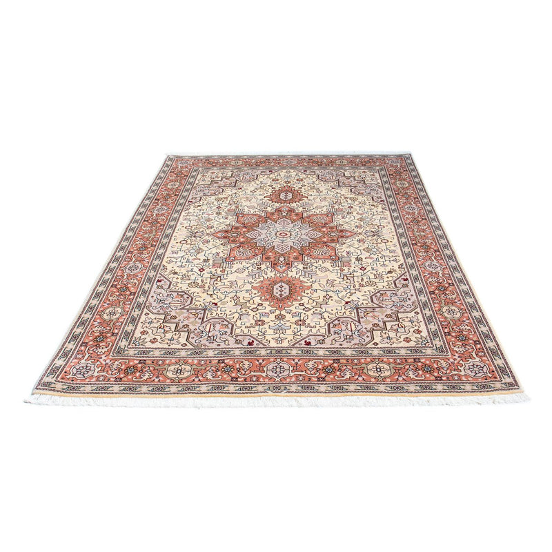 Tapis persan - Tabriz - Royal - 211 x 151 cm - beige