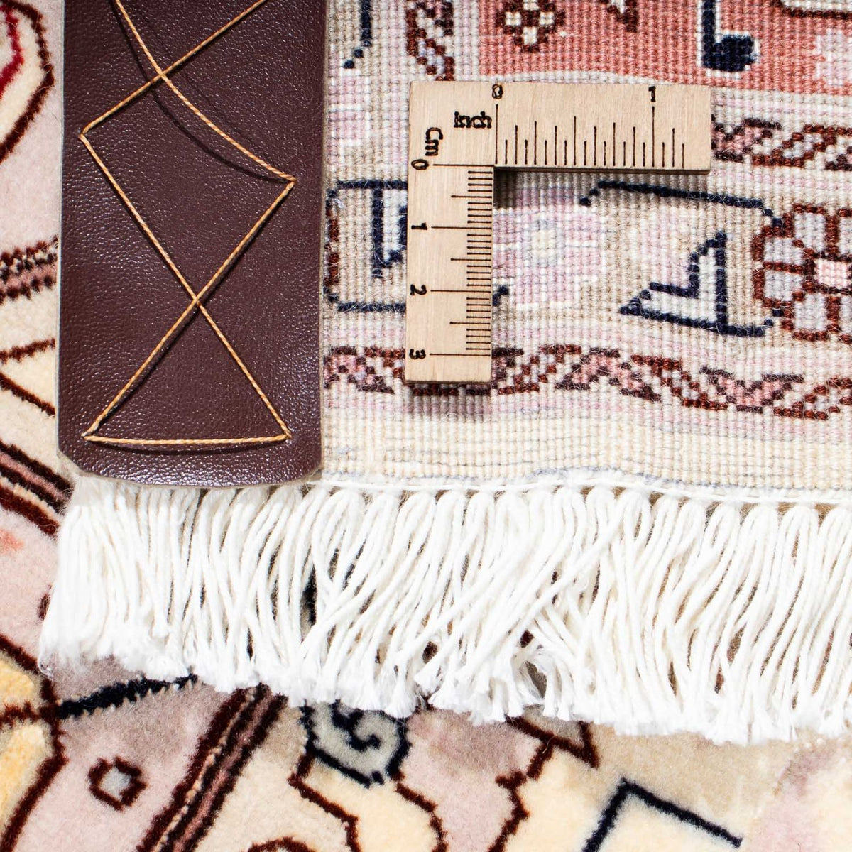 Tapis persan - Tabriz - Royal - 211 x 151 cm - beige