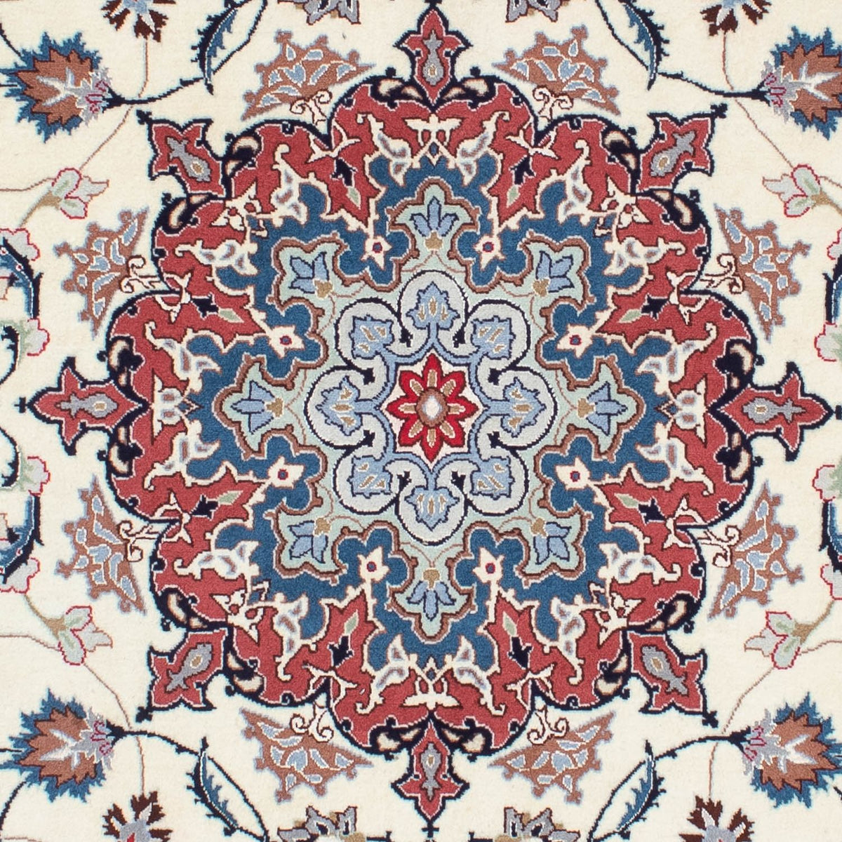 Tapis persan - Tabriz - Royal - 203 x 150 cm - beige