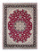 Tapis persan - Tabriz - Royal - 204 x 153 cm - rouge foncé
