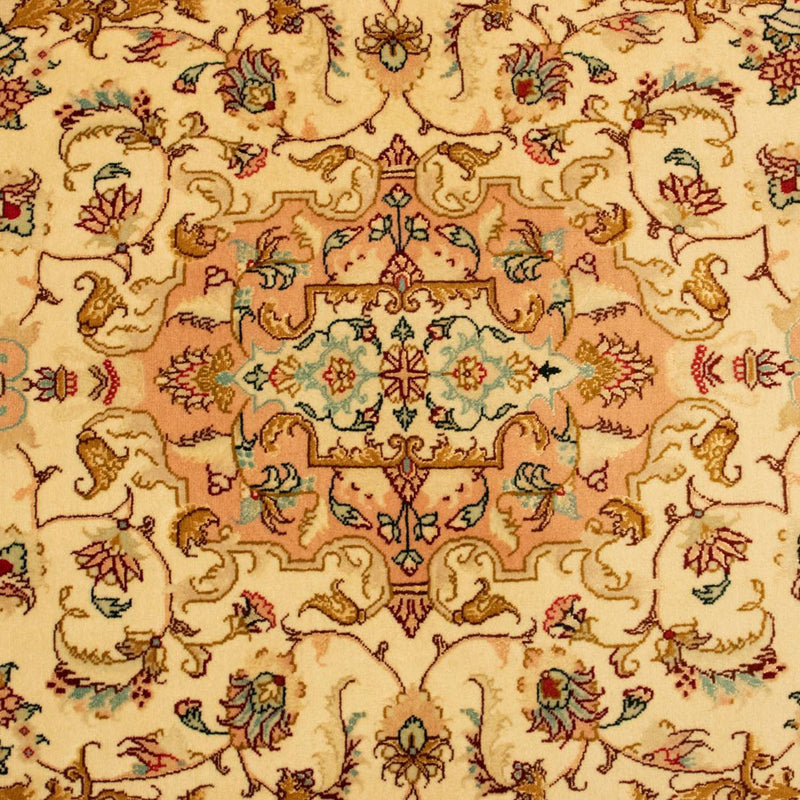 Tapis persan - Tabriz - Royal - 150 x 101 cm - beige