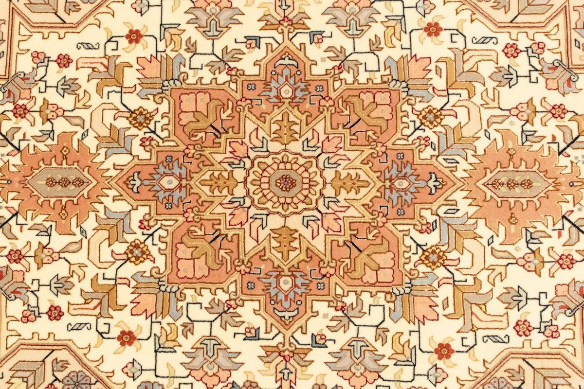 Tapis persan - Tabriz - Royal - 153 x 98 cm - beige