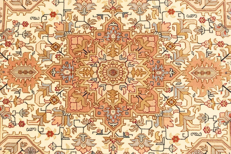 Tapis persan - Tabriz - Royal - 153 x 98 cm - beige