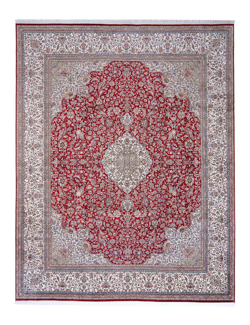 Tapis persan - Classique - 311 x 244 cm - rouge foncé
