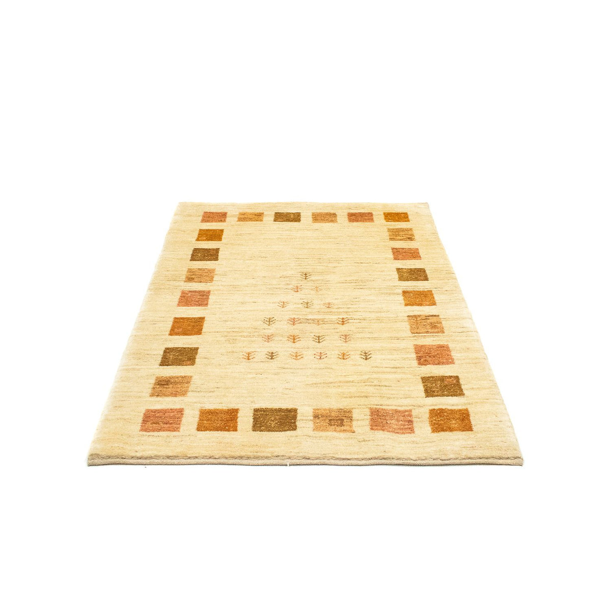 Tapis Gabbeh - Persan - 148 x 103 cm - beige