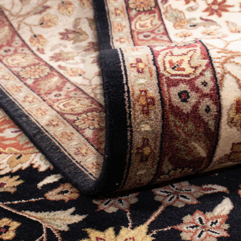 Tapis persan - Tabriz - 312 x 244 cm - bleu foncé