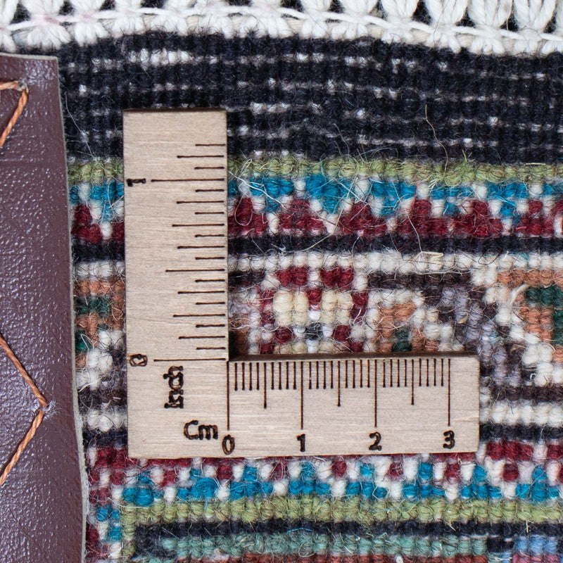 Tapis de couloir Tapis persan - Tabriz - 391 x 76 cm - gris