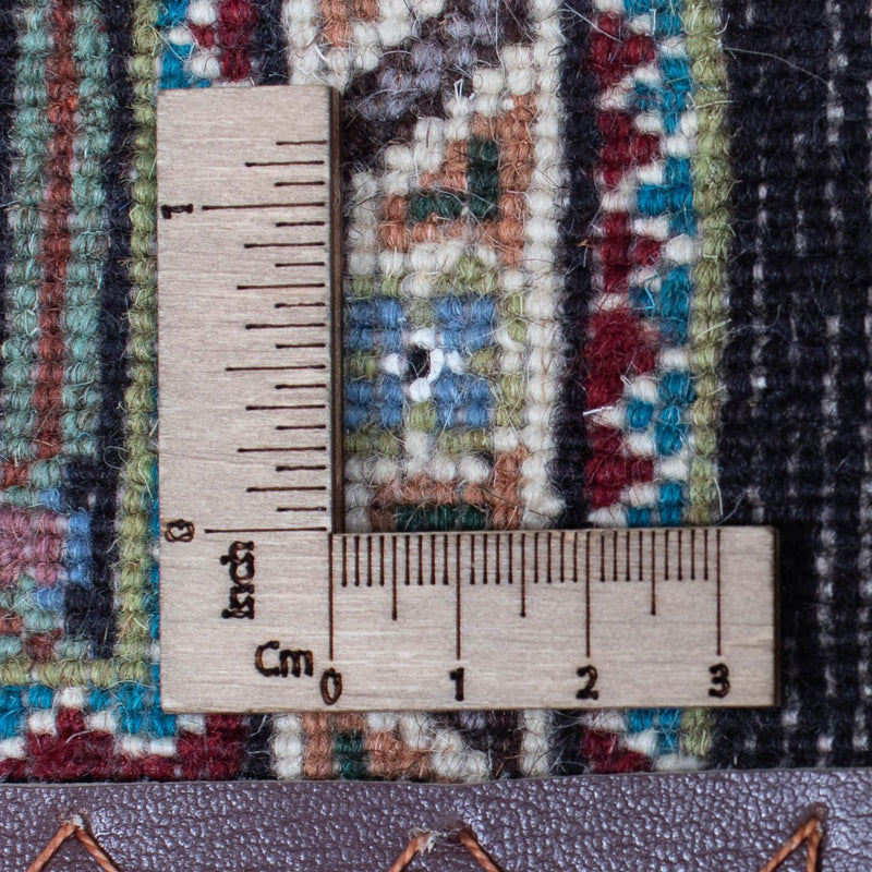 Tapis de couloir Tapis persan - Tabriz - 381 x 66 cm - gris