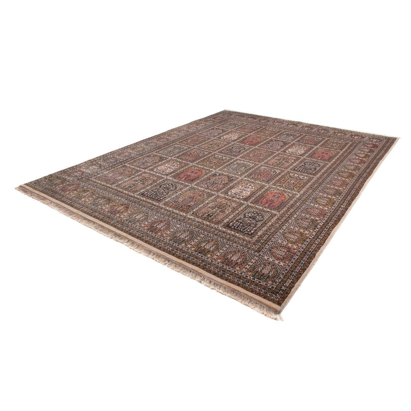 Tapis persan - Ghom - 324 x 246 cm - marron clair