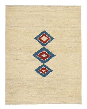Tapis Gabbeh - Persan - 188 x 145 cm - beige