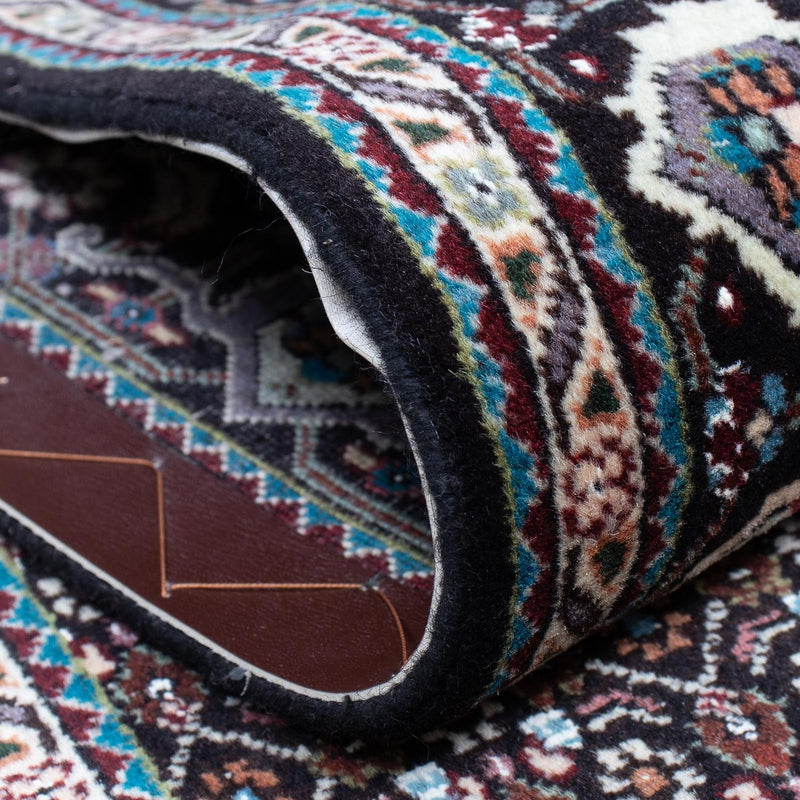 Tapis de couloir Tapis persan - Tabriz - 390 x 74 cm - gris