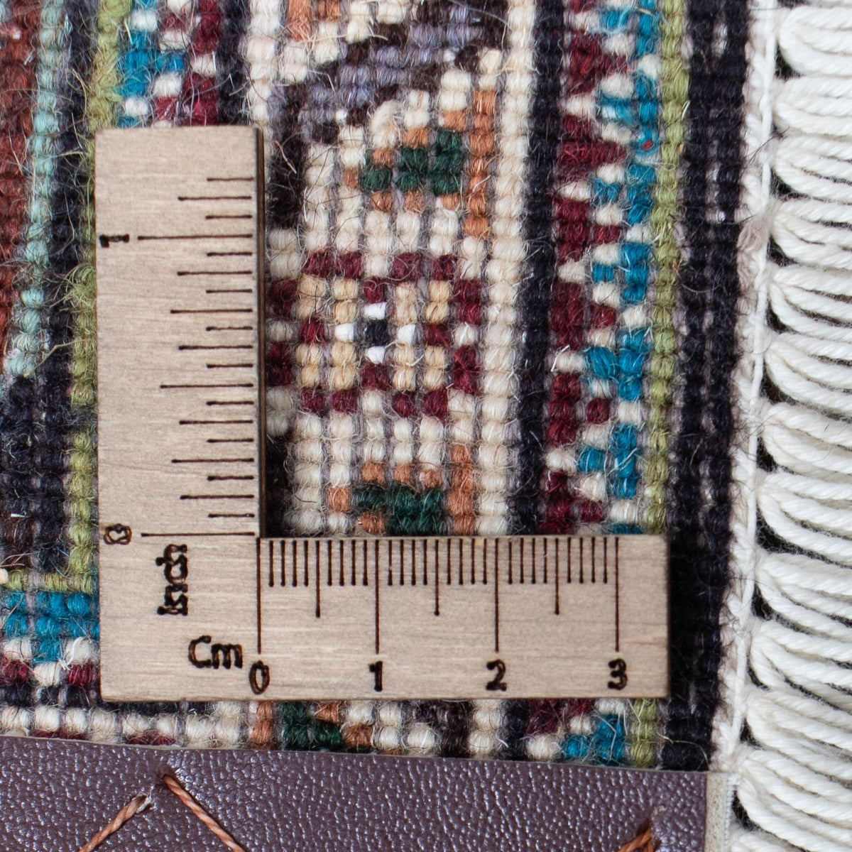 Tapis de couloir Tapis persan - Tabriz - 390 x 74 cm - gris