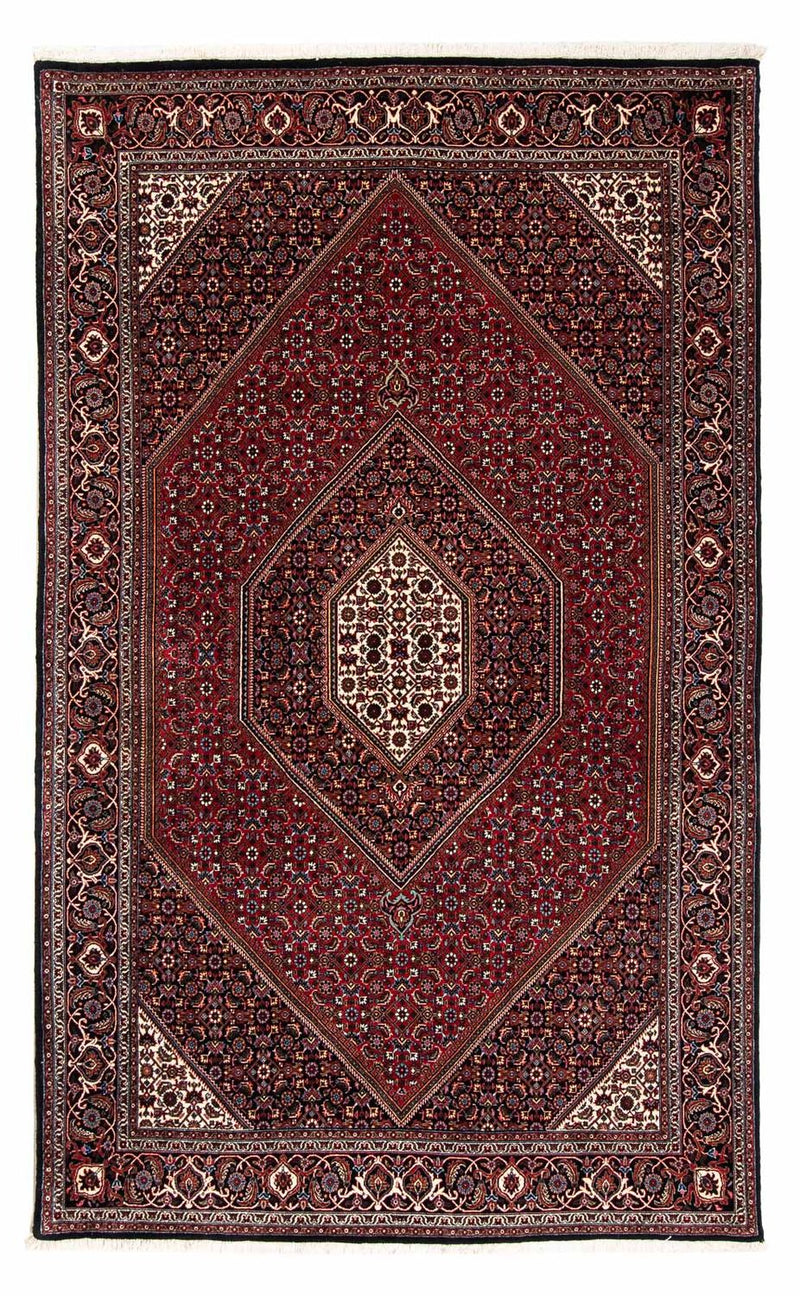 Tapis persan - Bidjar - 248 x 148 cm - rouge foncé