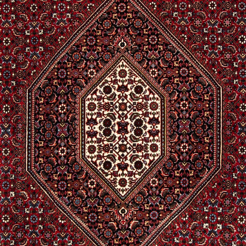 Tapis persan - Bidjar - 248 x 148 cm - rouge foncé