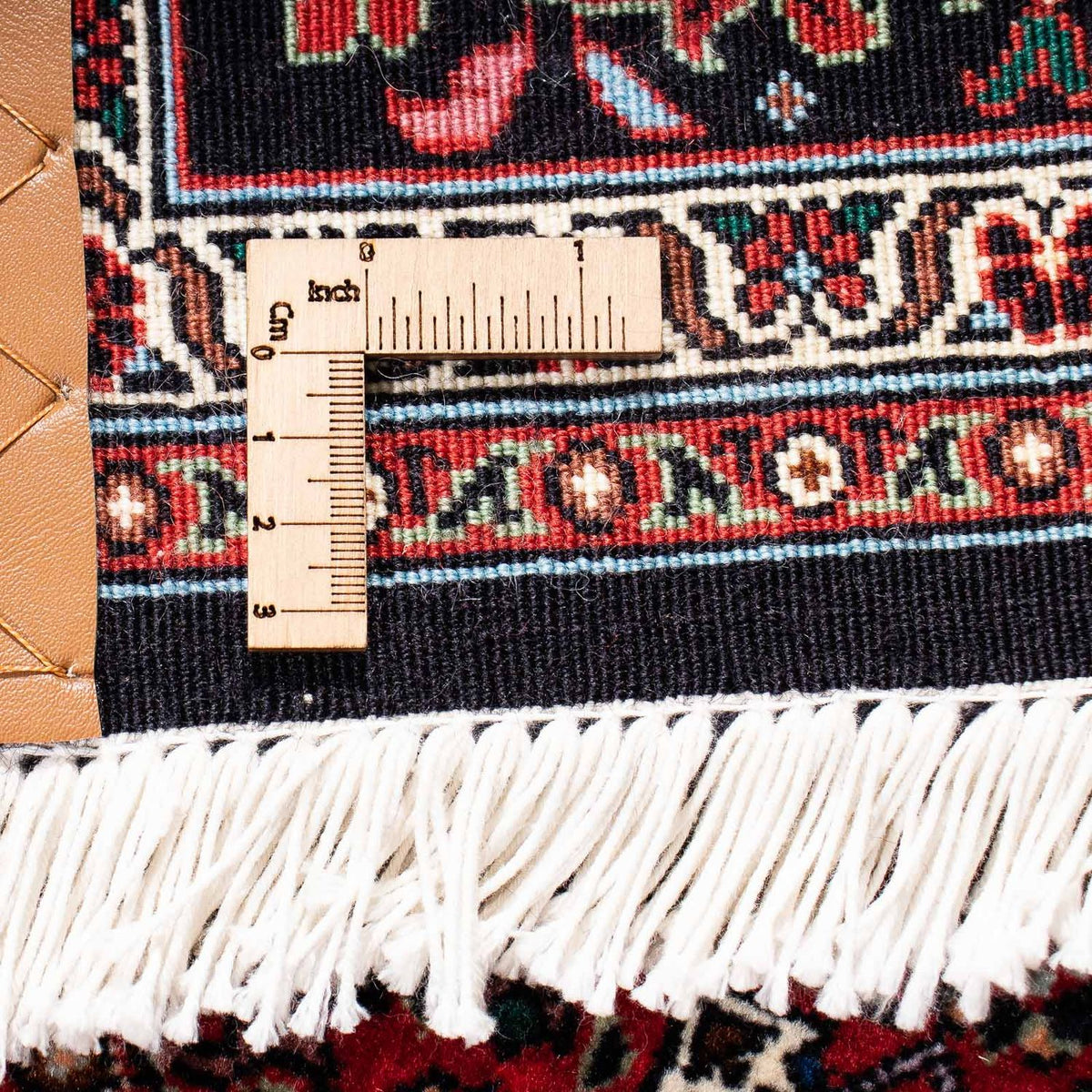 Tapis persan - Bidjar - 248 x 148 cm - rouge foncé